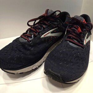 BROOKS RUNNING GLYCERIN MEN SIZE 12 BLACK LOFT GLYCERIN ATHLETIC SHOE
